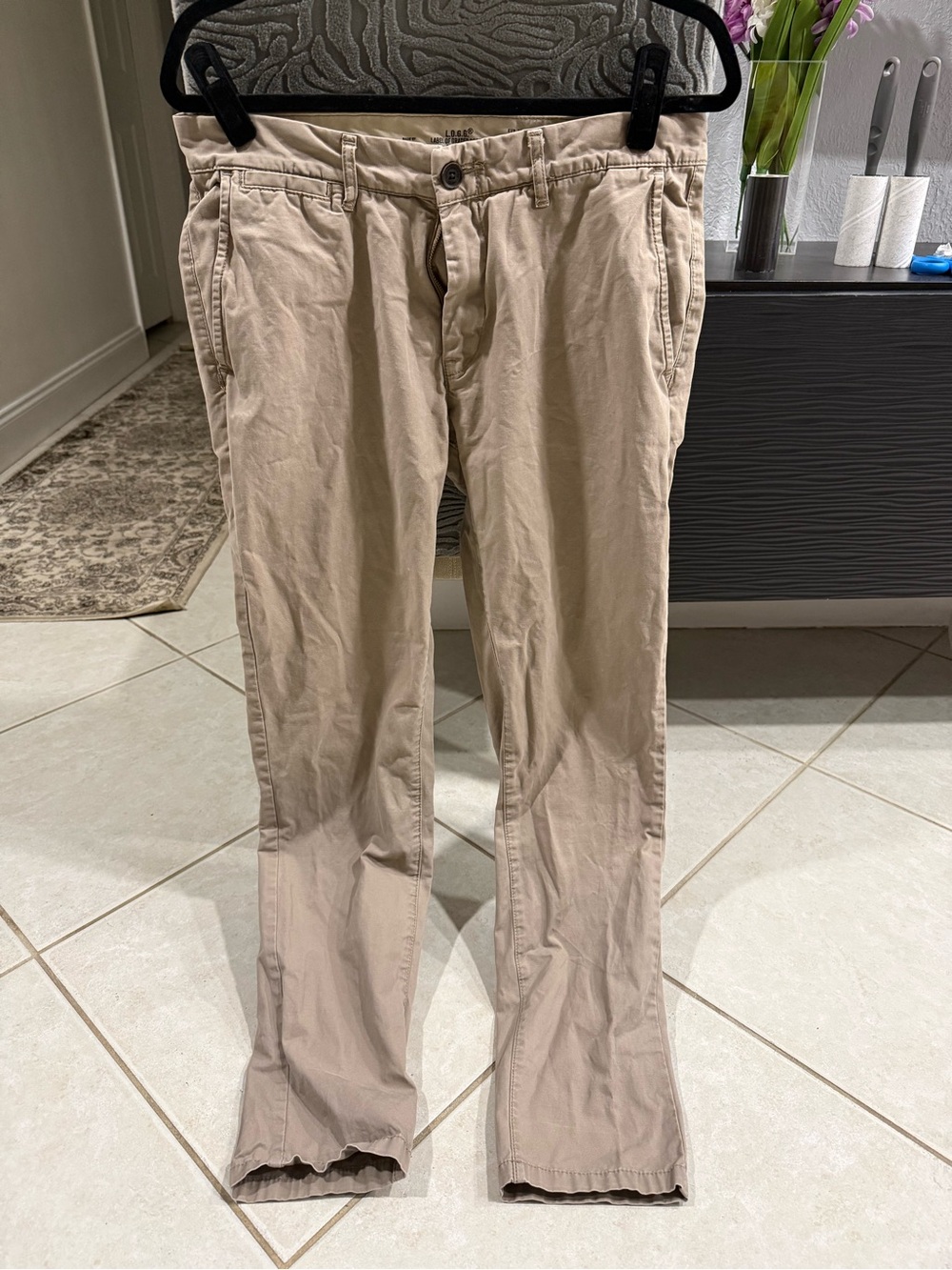 H&M Light Beige Men's Chino Pants Size 32